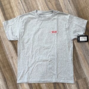 NWT Jack’s Surfboards Light Gray Boy's Tee Size M